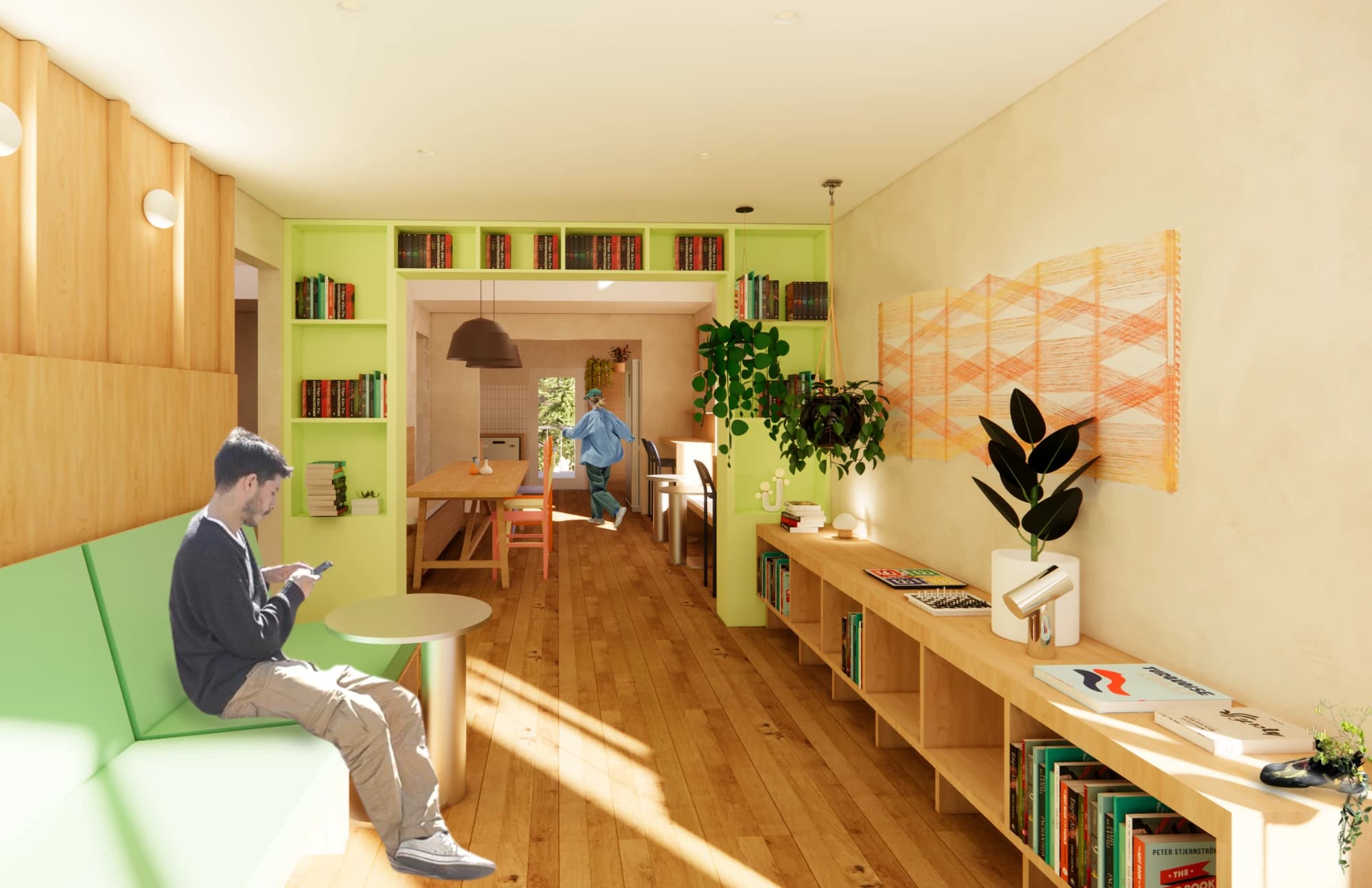 habitation écologique pour étudiants passionnés d’escalade