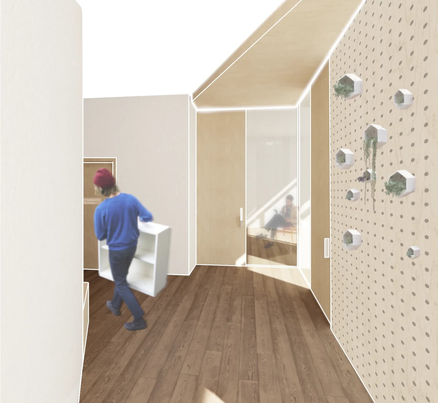 conception d’un centre de jour pour personnes autistes