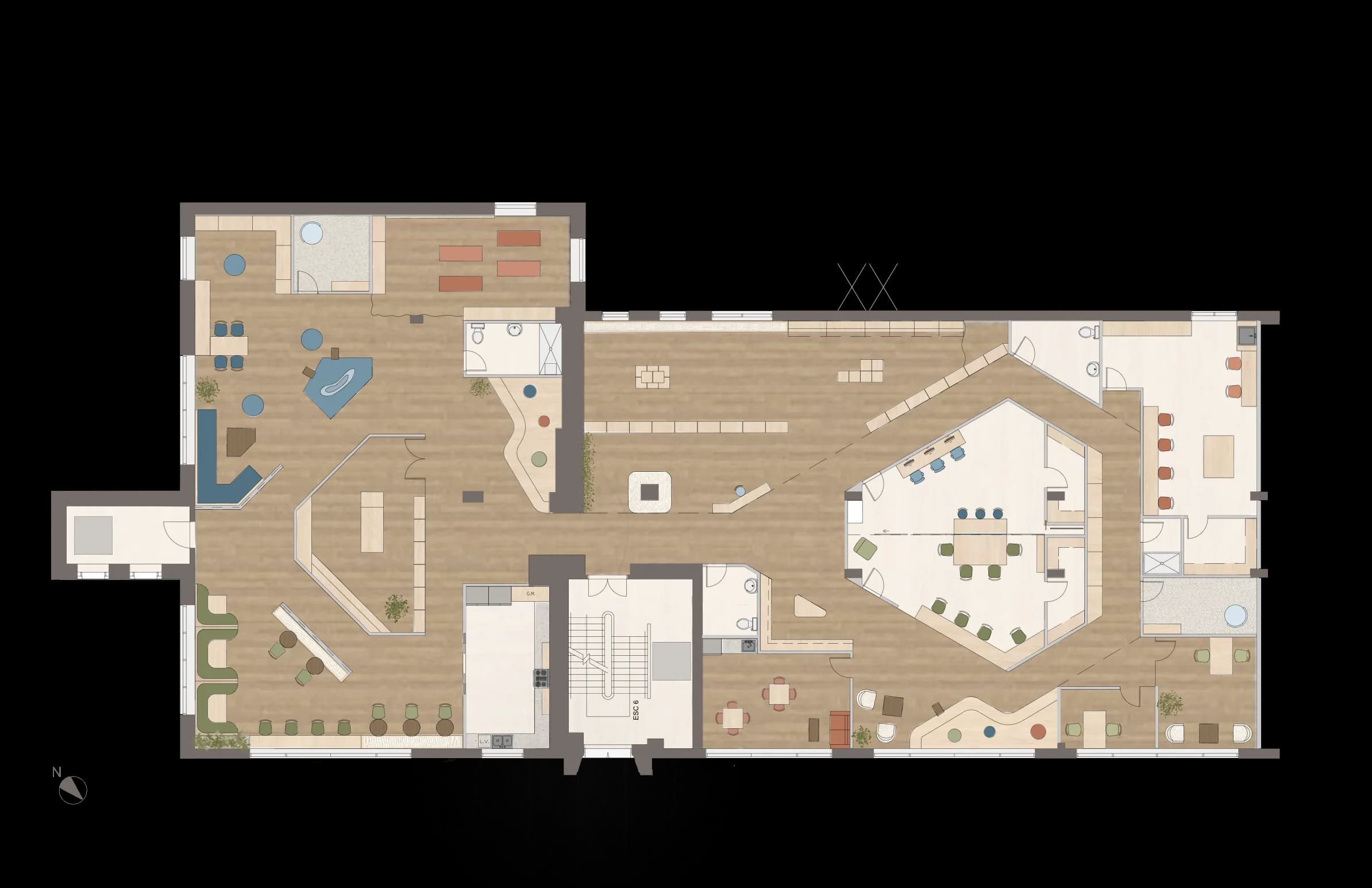 conception d’un centre de jour pour personnes autistes